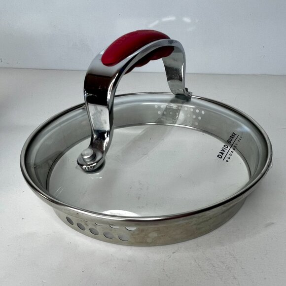 David Burke 2.0 Qts Pot with Strainer Gourmet Pro Heavy Stainless Cooking Lidded - Picture 15 of 15